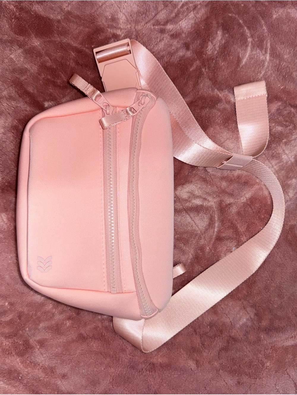 Soft Pink Women's Crossbody Belt Bag